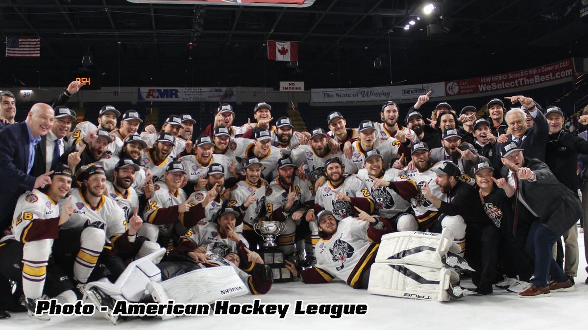 Photo of 2022 Calder Cup champion Chicago Wolves