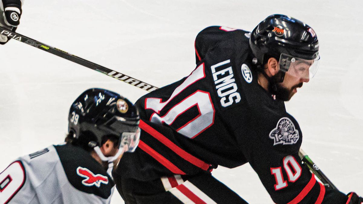 Action photo of Bryan Lemos of the Indy Fuel