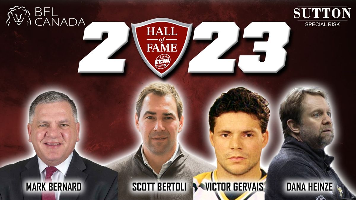 ECHL announces 2023 Hall of Fame Class