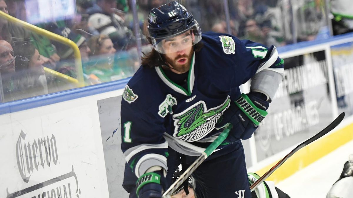 Action photo of Cam Darcy of the Florida Everblades