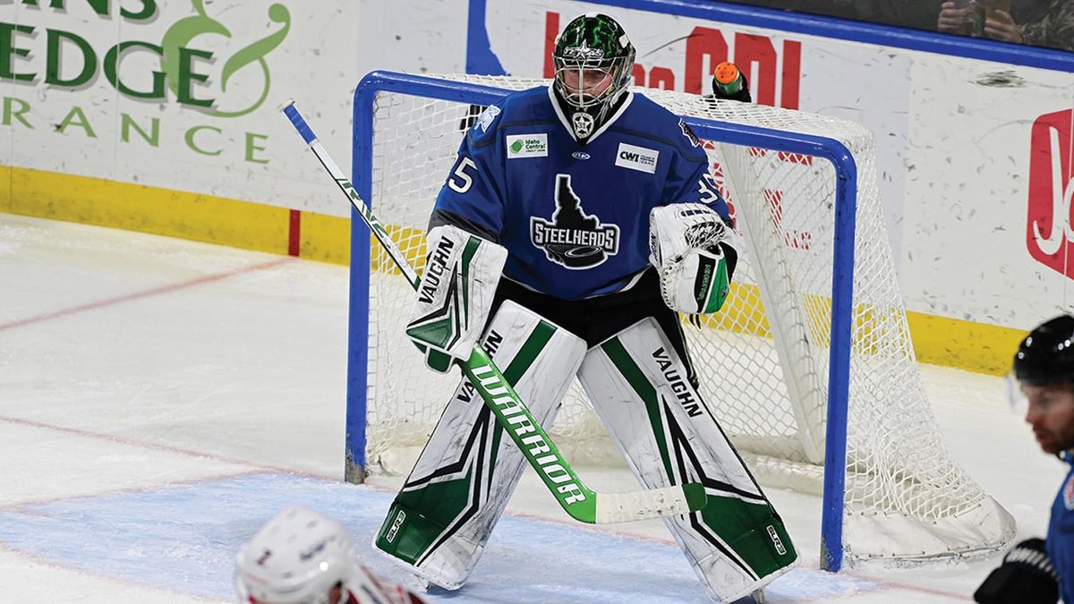 Idaho&#039;s Scheel named Warrior Hockey/ECHL Goaltender of the Week