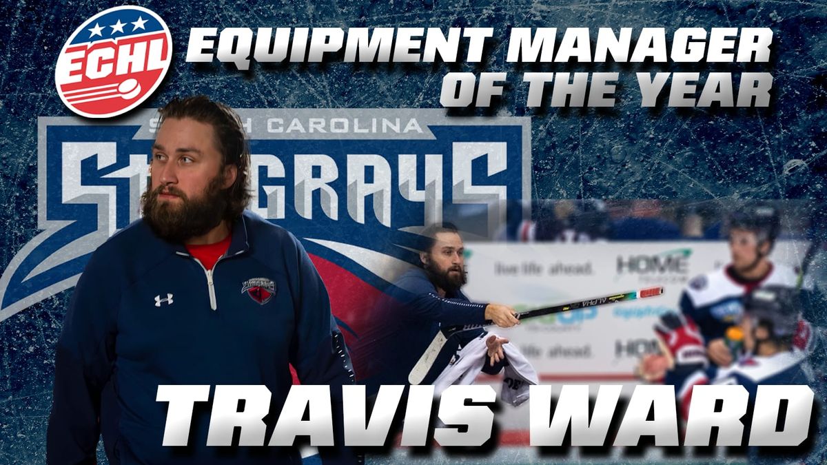 South Carolina&#039;s Ward named ECHL Equipment Manager of the Year
