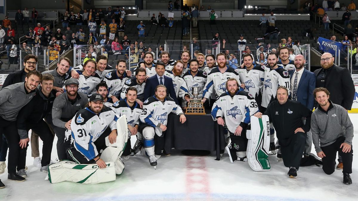 Idaho captures Bruce Taylor Trophy as Western Conference champions