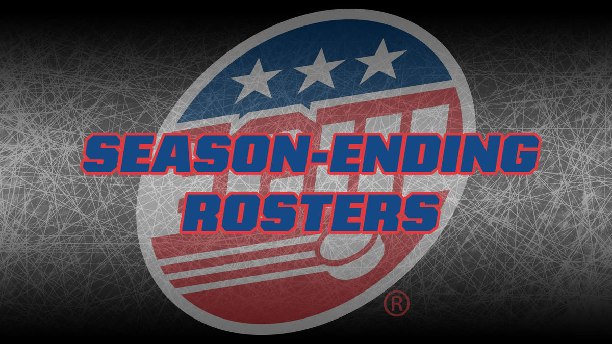 ECHL announces Season-Ending Rosters