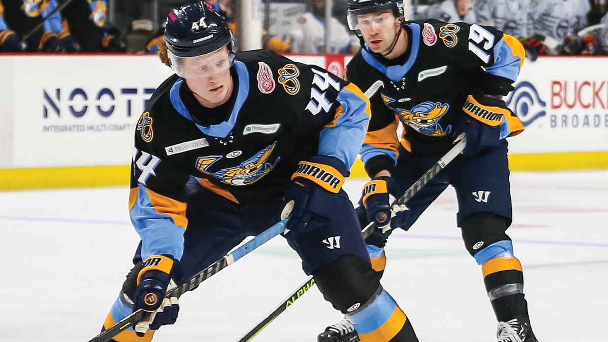 Action photo of Jake Willets of the Toledo Walleye