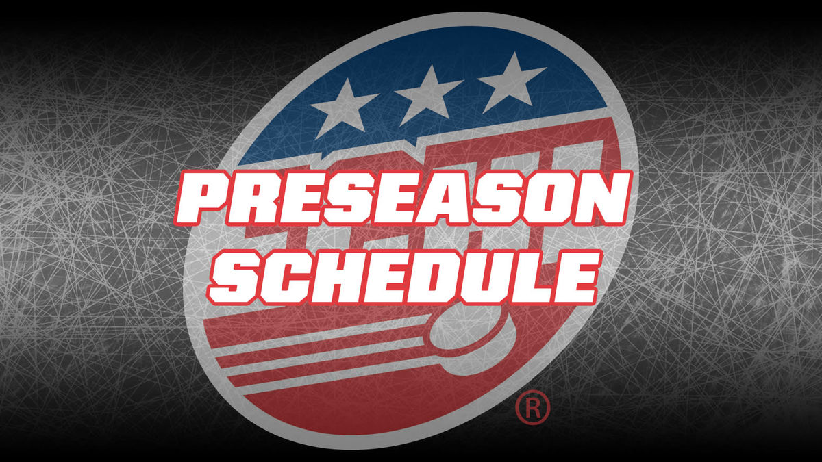 ECHL announces Preseason Schedule