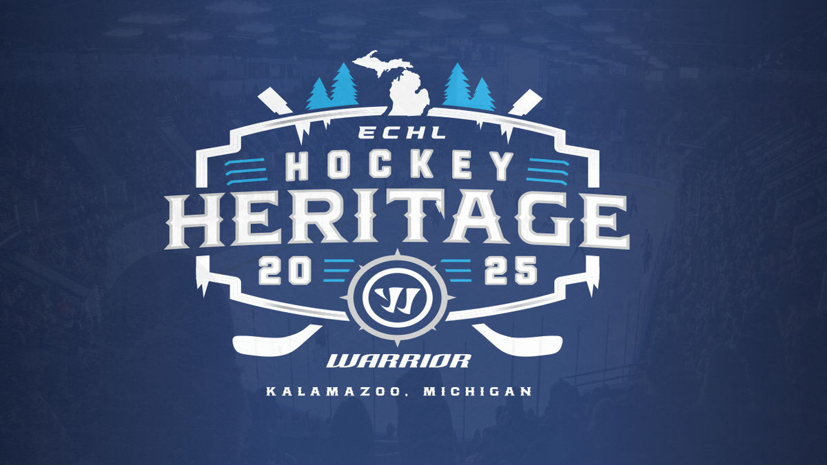 Kalamazoo named host city for 2025 Warrior/ECHL Hockey Heritage Weekend