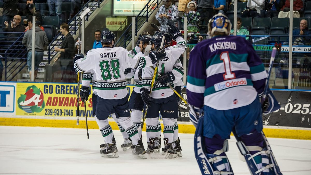 Everblades Shine in 5-2 Win Over Solar Bears