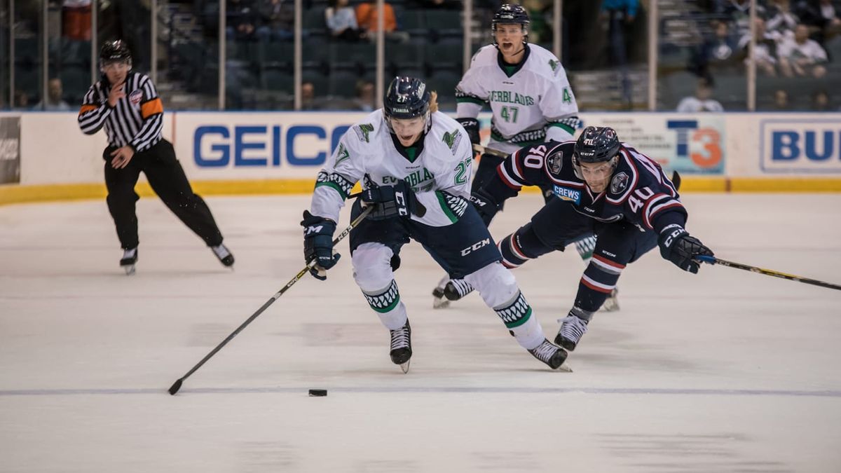 Everblades Stung By Late Rays Goal