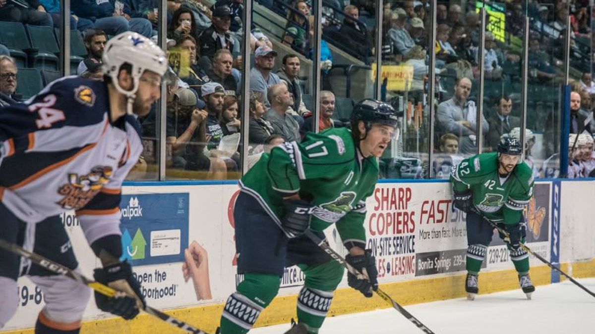 Everblades Rally for 5-4 Overtime Victory Over Greenville