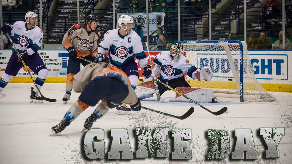 Gameday Magazine: Solar Bears at Everblades  Saturday, March 18, 2017