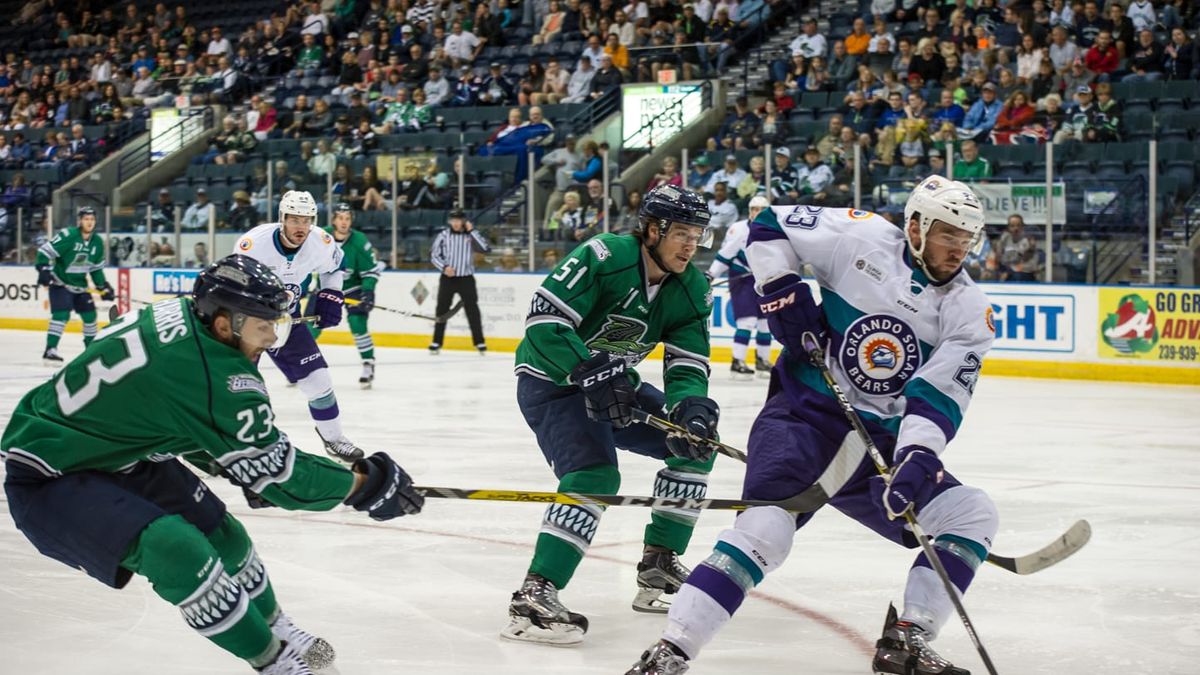 Solar Bears Hold Off Everblades to Take 2-0 Series Lead