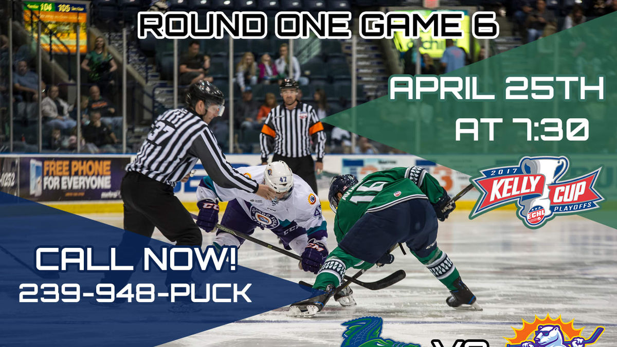 Game 6 Set For Tuesday at Germain Arena! Tickets On Sale Now!