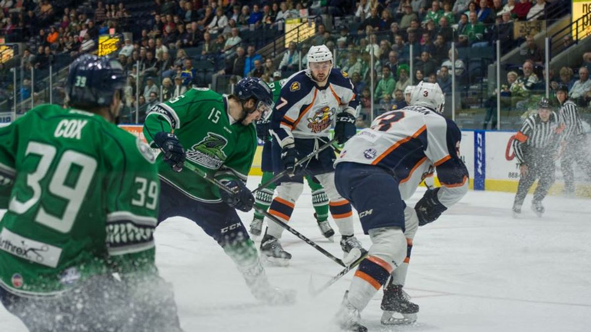 &#039;Blades Let Lead Hop Away in 4-3 Shootout Loss to Greenville
