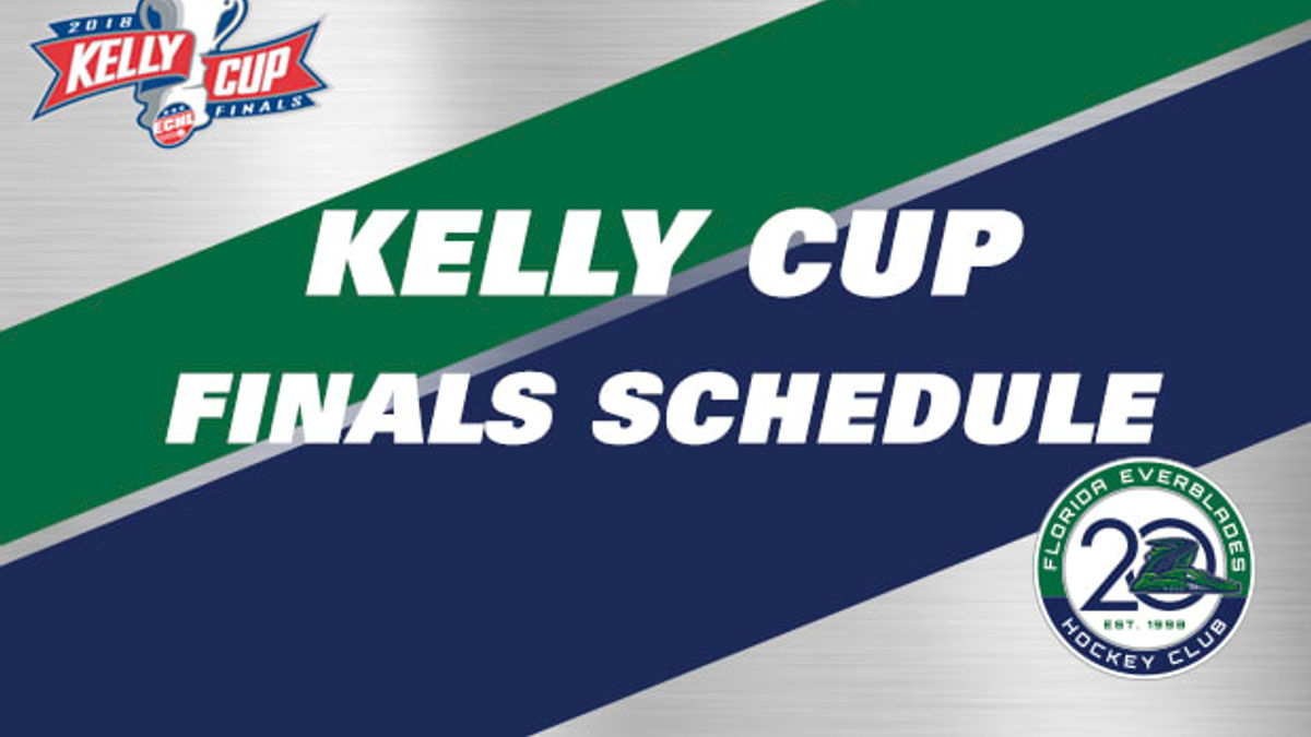 Schedule for 2018 Kelly Cup Finals Announced