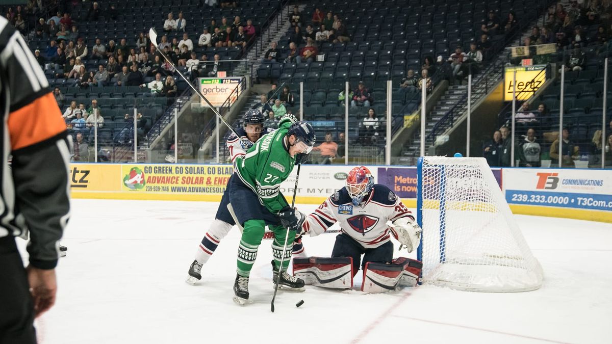 &#039;Blades earn point in overtime loss to Stingrays