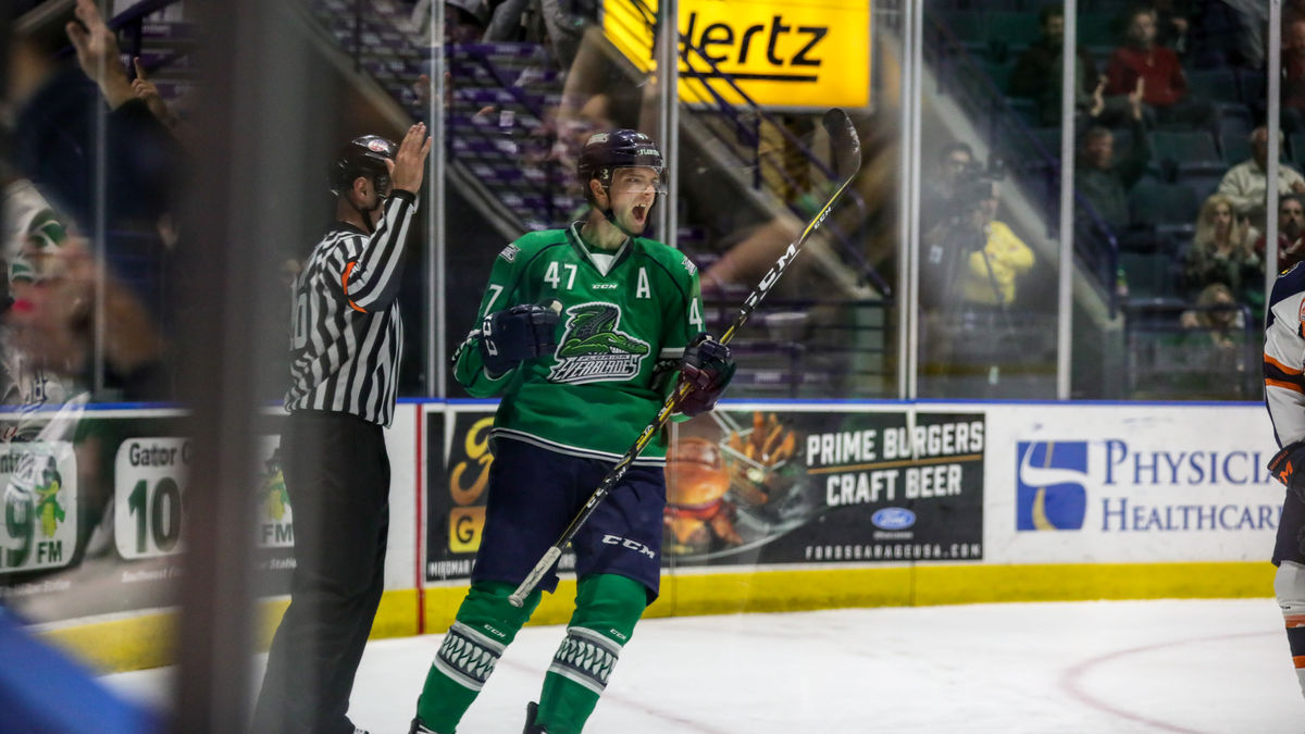 Roe named AMI Graphics ECHL Plus Performer of the Month