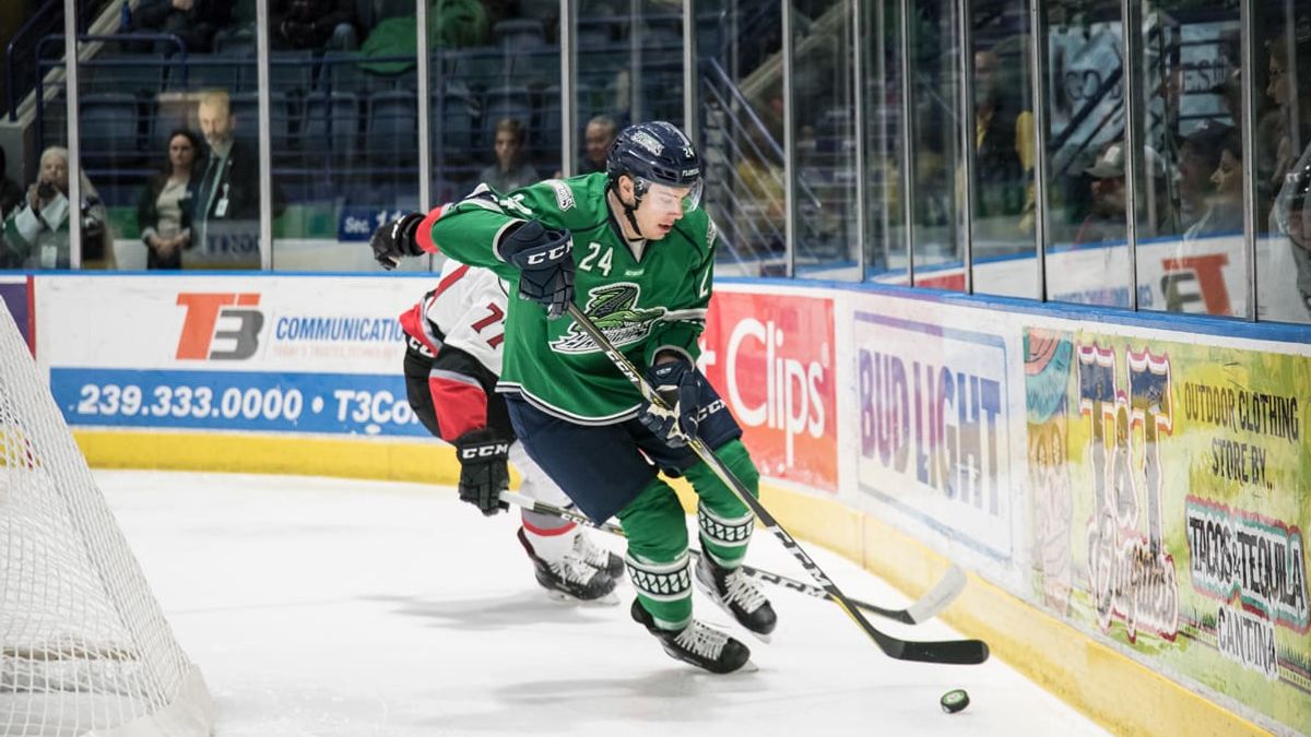 Everblades deal Soumelidis to Norfolk for future considerations