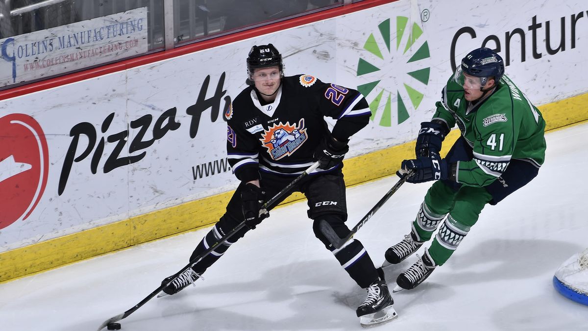 Road warriors: &#039;Blades outlast Solar Bears in shootout victory