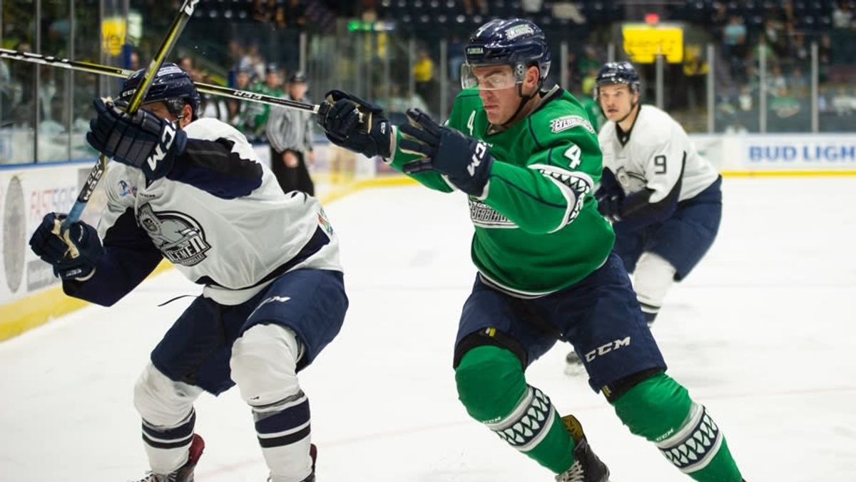 Finn-ishing touch: Everblades down Icemen in overtime