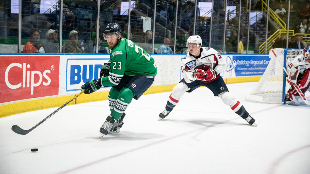 Forward Lukas Craggs recalled to AHL&#039;s Admirals