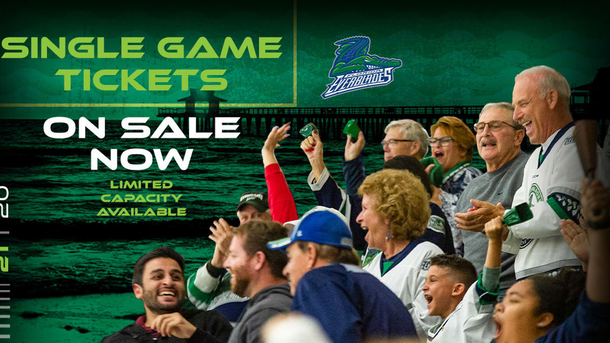 EVERBLADES SINGLE-GAME TICKETS ON SALE NOW