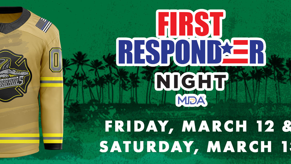 Everblades Partner with MDA for First Responders Weekend