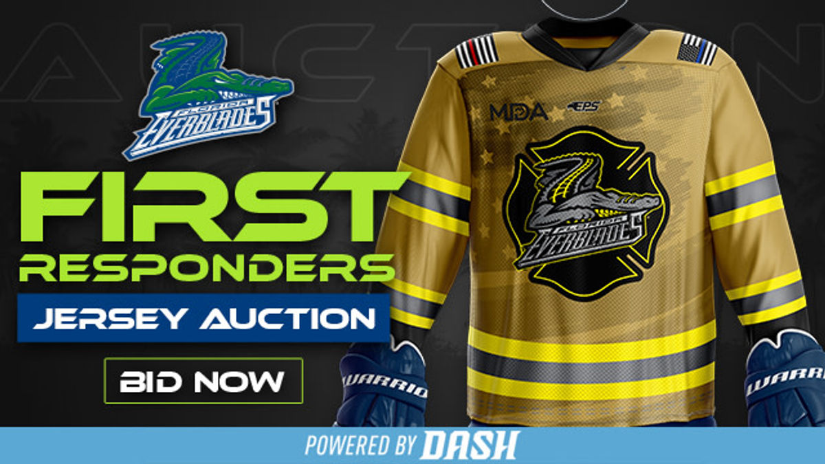 Everblades Announce First Jersey Auction of Season