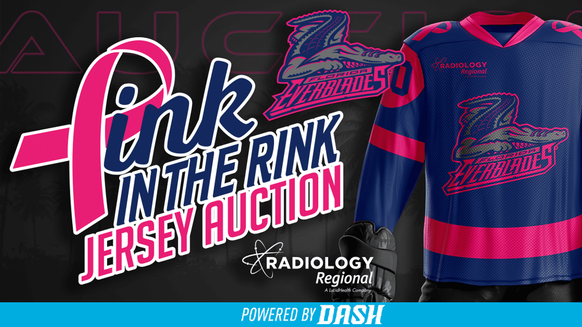 Everblades to Host Jersey Auction Benefiting The 4 Words Foundation