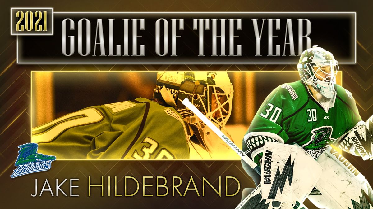 Florida&#039;s Hildebrand named Warrior Hockey ECHL Goaltender of the Year