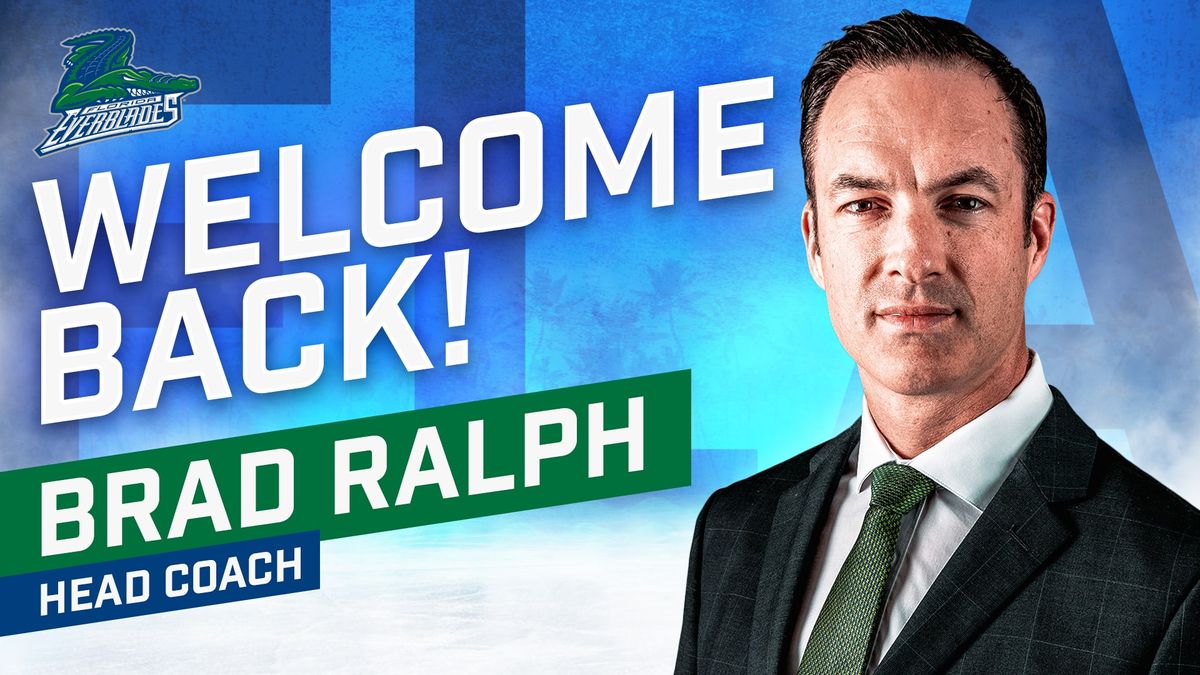 Brad Ralph Signs Five Year Extension with the Everblades