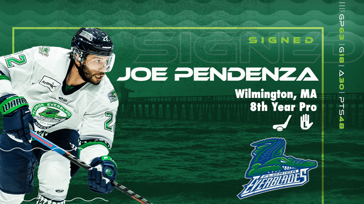 Everblades Agree to Terms with Forward Joe Pendenza