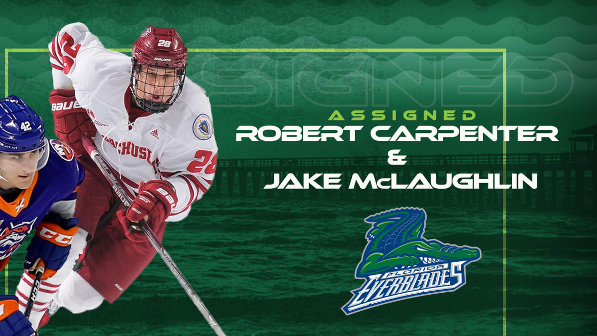 Everblades Bring on McLaughlin and Carpenter