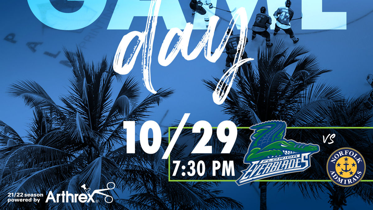 Everblades and Admirals Set to Lace Up the Skates for Second Meeting
