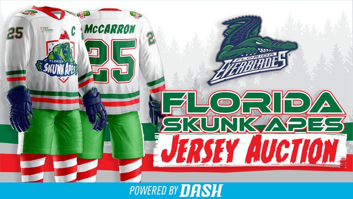 Everblades to Hold Skunk Ape Jersey Auction