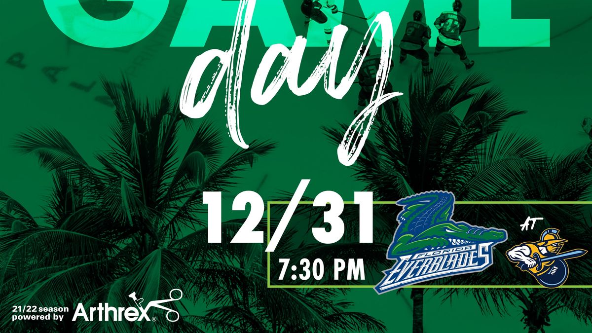 Everblades and Gladiators to Meet Up for Auld Lang Syne in Georgia