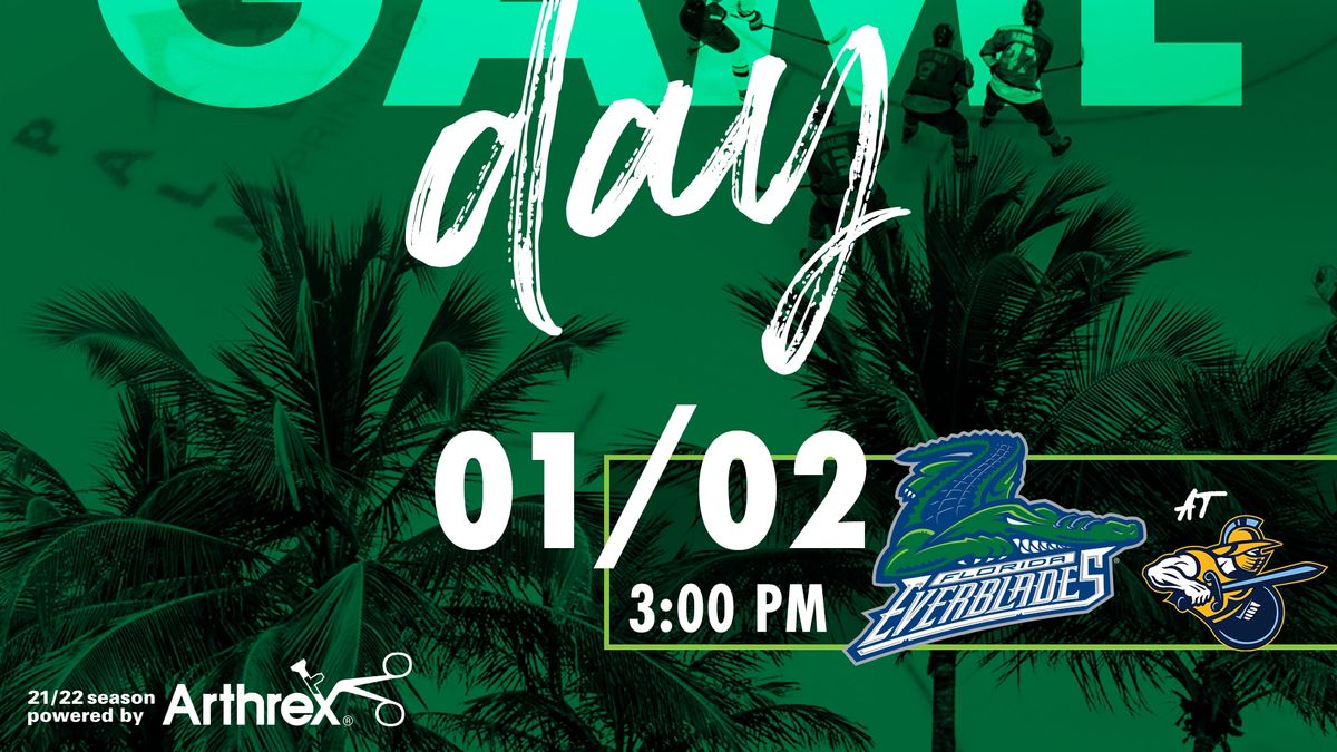 Everblades Gunning for Sweep of the Gladiators