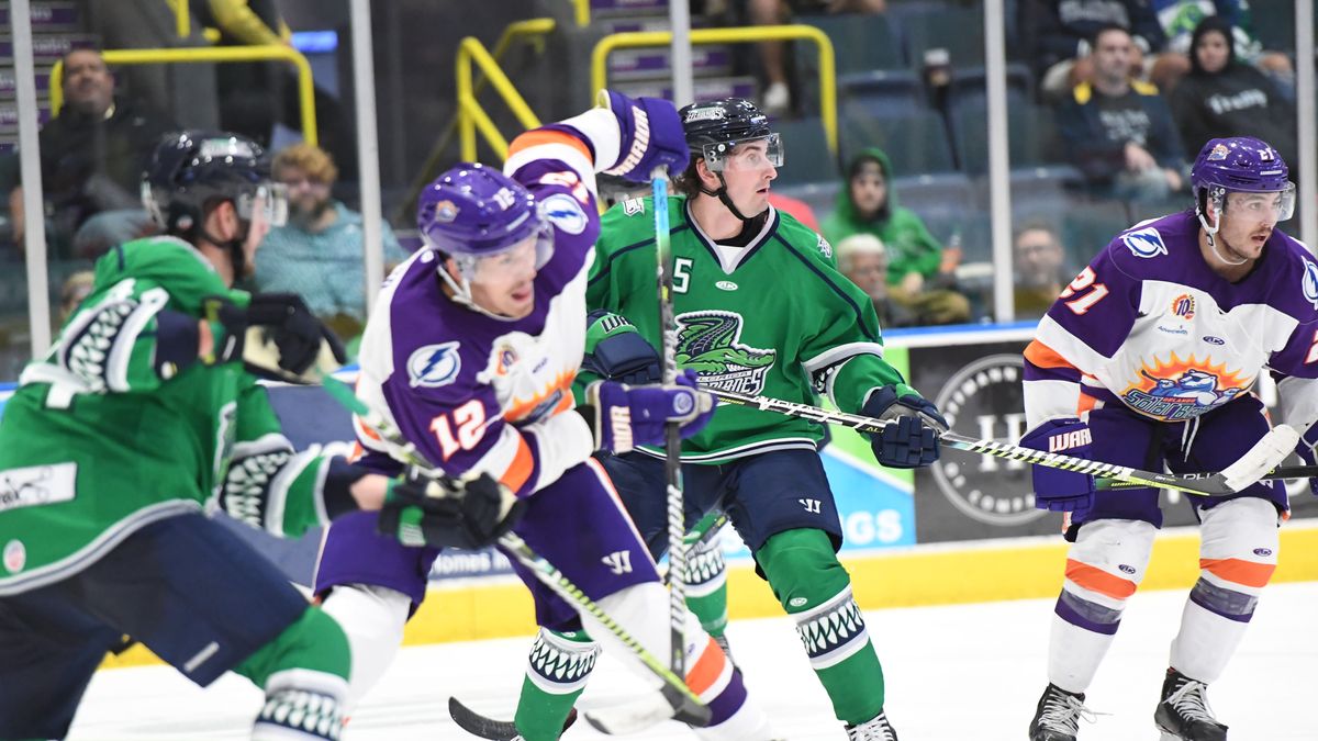 Everblades Ride Gahagen’s 42 Saves to 4-1 Victory Over Solar Bears