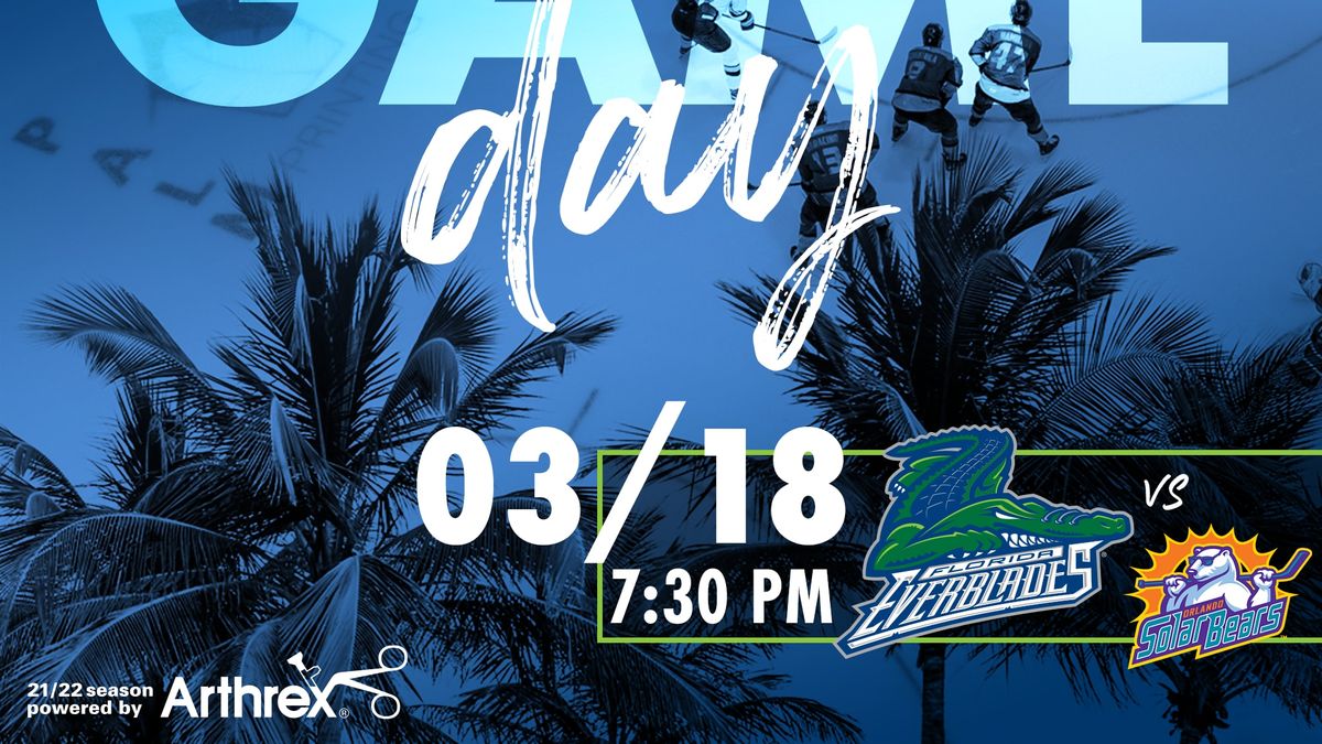 Everblades Shoot For Third Straight Win Over Orlando