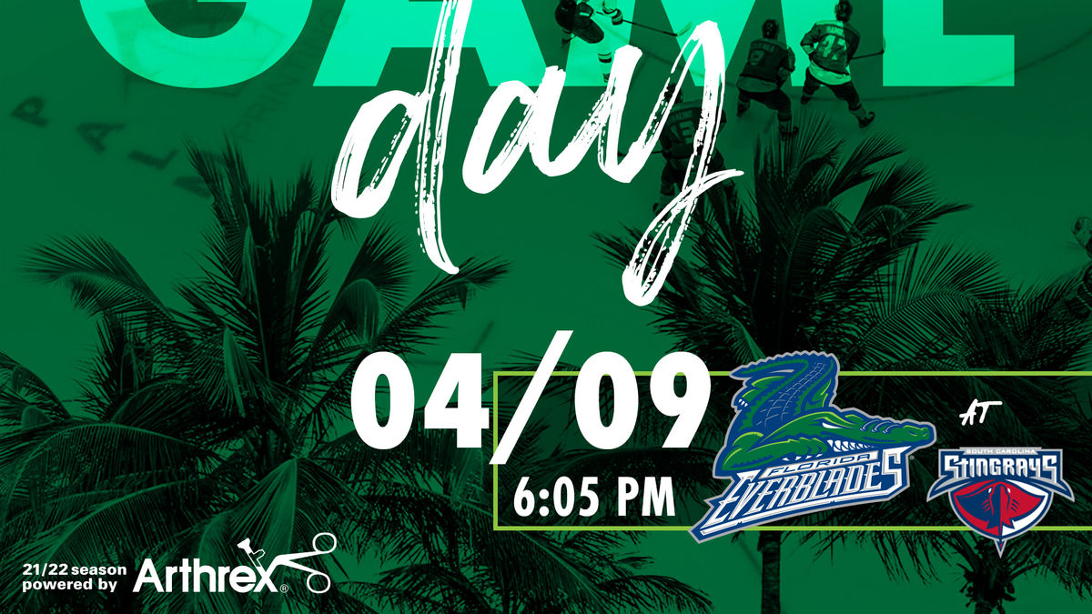 Everblades Look to Close Out Perfect Road Trip in SC