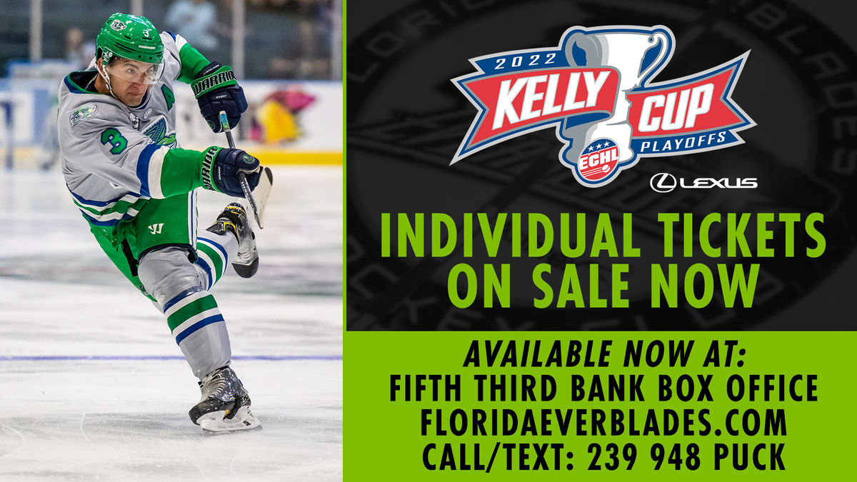 Everblades Single-Game Playoff Tickets on Sale Now