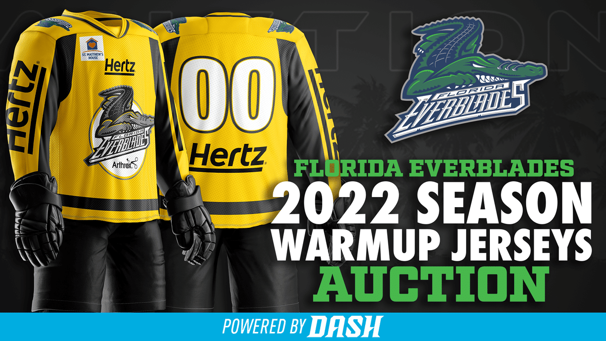 Everblades To Hold a Second Warm-Up Jersey Auction Benefiting St. Matthew&#039;s House