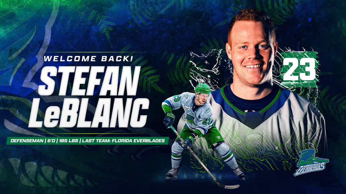 Stefan Leblanc Back With The Everblades