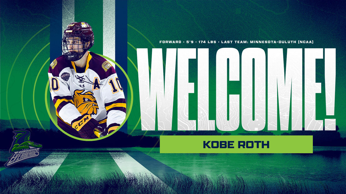 Florida Everblades Sign Forward Kobe Roth