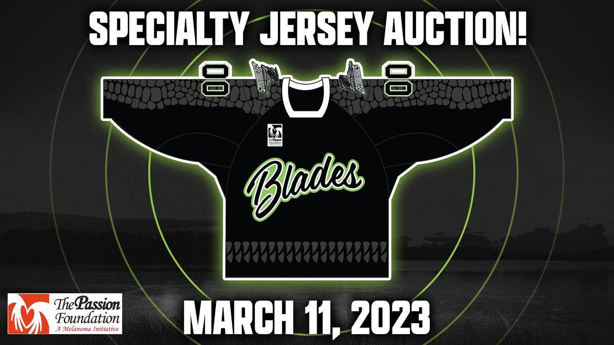 EVERBLADES TO HOLD JERSEY AUCTION FOR BLACKOUT NIGHT BENEFITING THE PASSION FOUNDATION