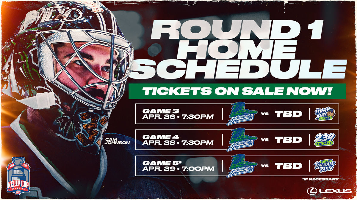 Everblades Announce 2023 First Round Home Game Dates