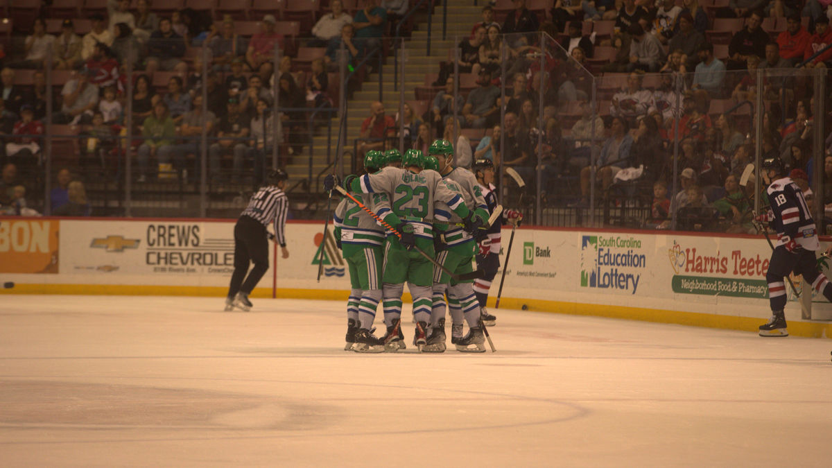 EVERBLADES EXPLODE AND JOHNSON PERFECT IN 5-0 WIN IN PLAYOFF OPENER