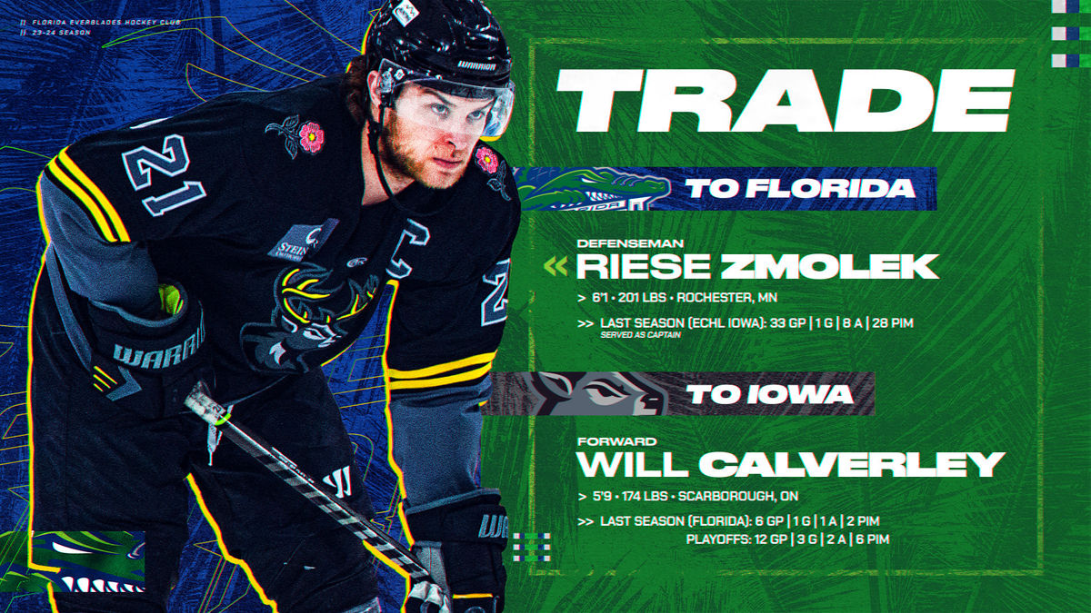 EVERBLADES RETURN HOME FOR GAME THREE