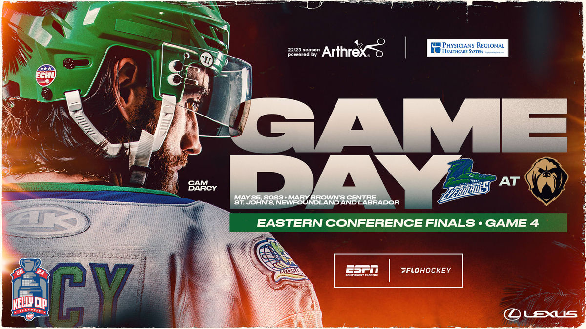 EASTERN CONFERENCE FINALS HEADS TO NEWFOUNDLAND