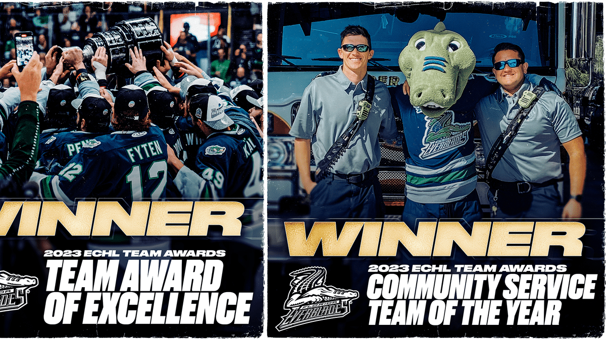 Florida Everblades Earn ECHL Team Award for Excellence and Community Service of the Year